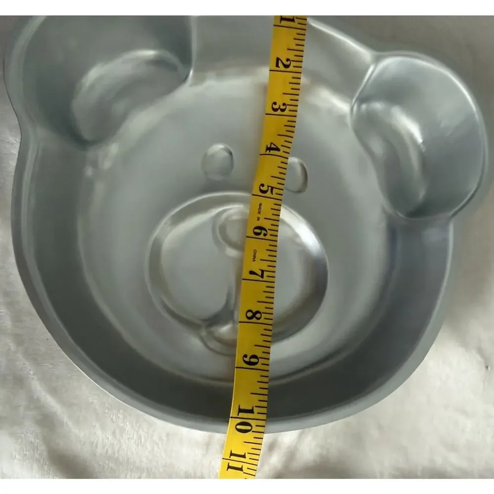 Wilton Animal Crackers Cake Pan 2105-4945 Panda Bear Teddy Bear Vintage 2004